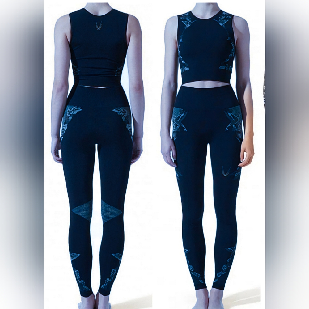 Lucas Hugh Hummingbird Leggings xs